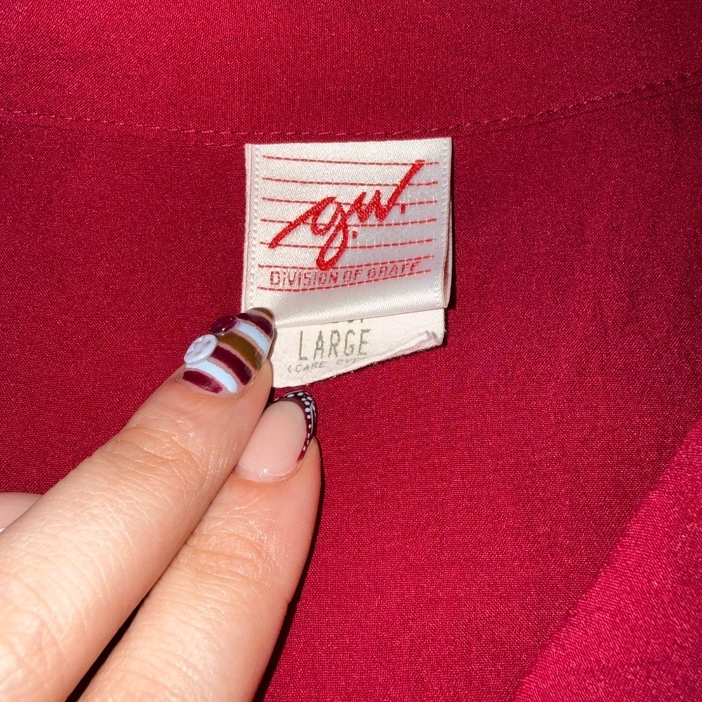 Vintage GW Division of Graph Pullover - Picture 3 of 4